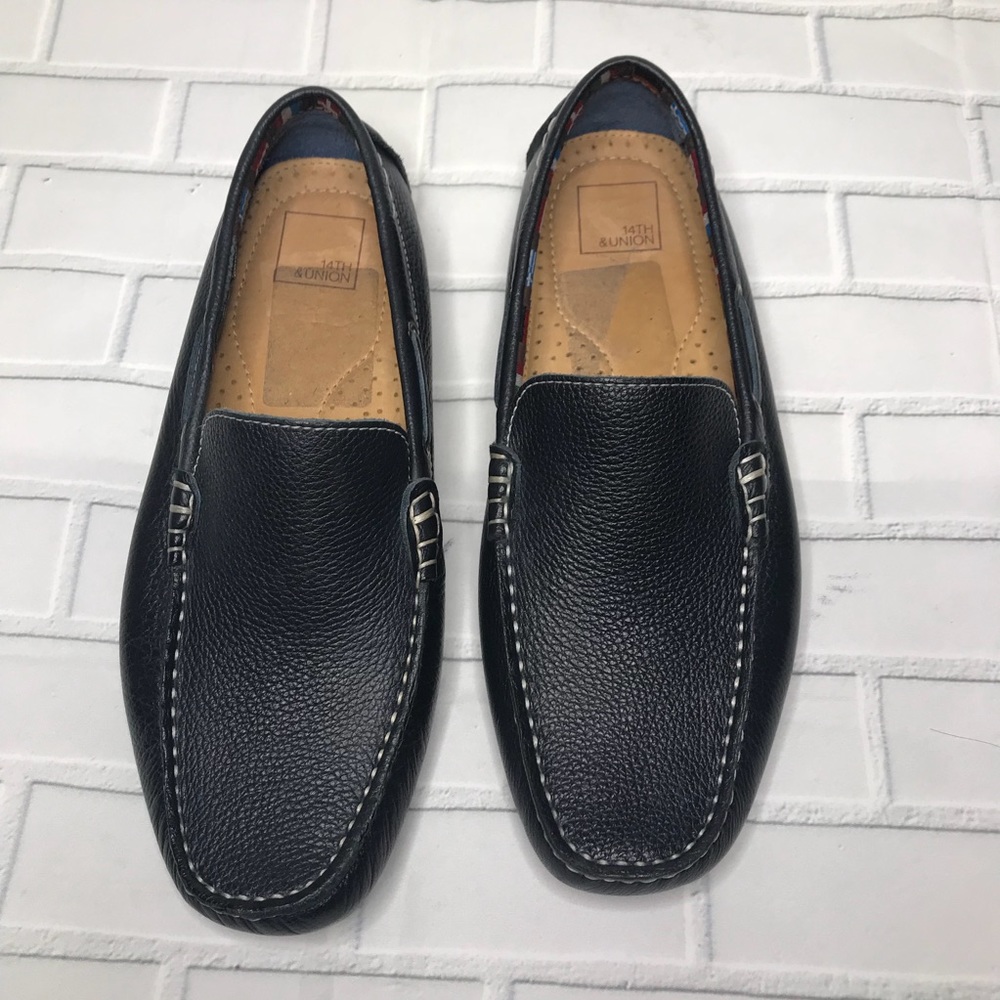 14th & Union Navy Blue Loafers